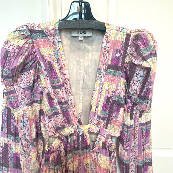 Sea New York Purple and Pink Maxi Dress - Picture 4 of 5